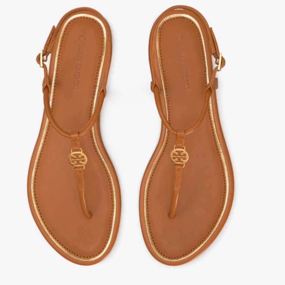 NWT~TORY BURCH~Emmy Leatther Sandals